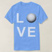 Liefde van Golf T-shirt (Design voorkant)