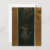 Liefde van Gustav Klimt Briefkaart (Voorkant / Achterkant)