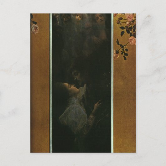 Liefde van Gustav Klimt Briefkaart (Voorkant)