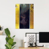 Liefde van Gustav Klimt Poster (Thuiskantoor)