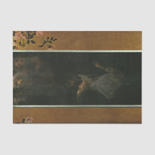 Liefde van Gustav Klimt Tissue Paper Tissuepapier (Voorkant)