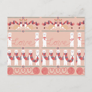 Liefde van het Briefkaart Ermijnen