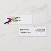 Liefde van het schilderen Visitekaartje (Skinny) (Voorkant / Achterkant)