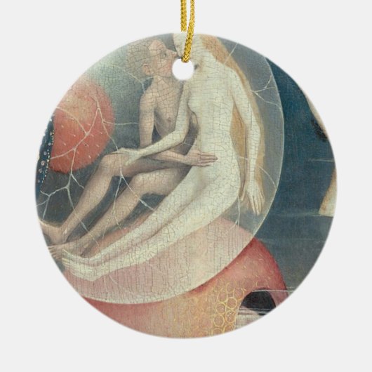 Liefde van Hieronymus Bosch in de hel Keramisch Ornament (Voorkant)