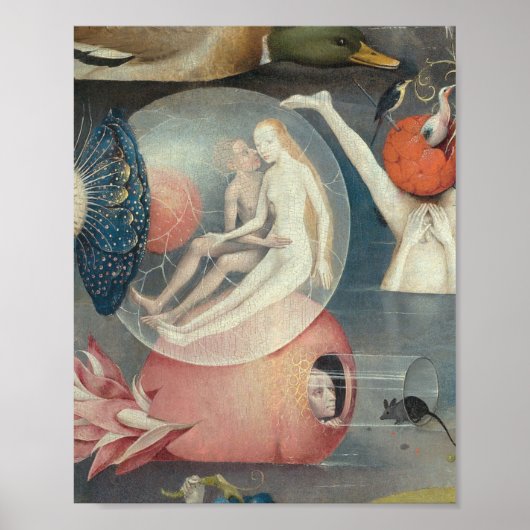 Liefde van Hieronymus Bosch in de hel Poster (Voorkant)
