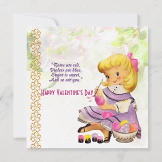 Liefde van je dochter Rustic Floral Valentijn