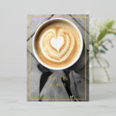 Liefde van je een recente gouden echte Folie Kaart (Staand Voorkant)