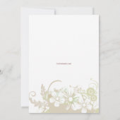 Liefde van je leven Neutrale Baby shower Uitnodigi Kaart (Achterkant)