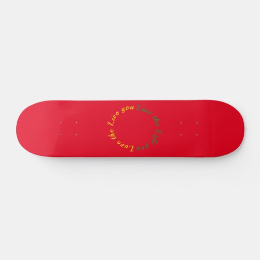 Liefde van je leven skateboard (Horizontaal)