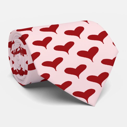 Liefde van je liefje stropdas (Opgerold)