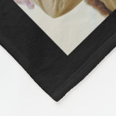 Liefde van je moeder familie Foto Collage Black Fleece Deken (Hoek)