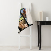 Liefde van je moeder familie Foto Collage Black Sherpa Deken (In situ)