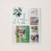 Liefde van je moeder Foto Collage Eucalyptus Legpuzzel (Verticaal)