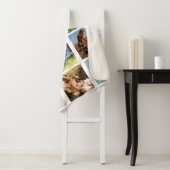 Liefde van je moeder Foto Collage Eucalyptus Sherpa Deken (In situ)