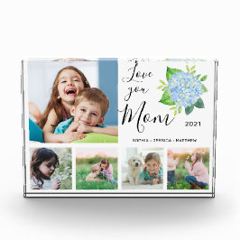 Liefde van je moeder Foto Collage Hydrangea