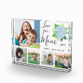 Liefde van je moeder Foto Collage Hydrangea (Rechts)