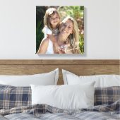 Liefde van je moeder Moederdag Birthday Photo Canv Canvas Afdruk (Insitu (Slaapkamer))