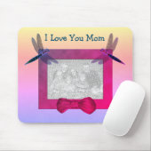 Liefde van je moeder Persoonlijke Dragonfly Foto L Muismat (Met muis)