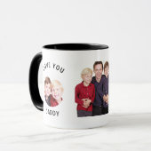 Liefde van je vader Aangepaste Aangepaste Foto Mok (Voorkant links)