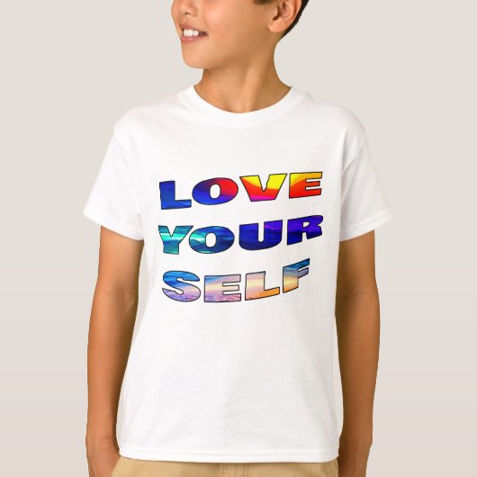 Liefde van je zelf - t-shirt (Voorkant)