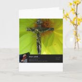 Liefde van Jezus Kaart (Gele Bloem)