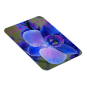 Liefde van jou Blauw en Zacht Roze Orchidee Magnet Magneet (Rechterzijde)