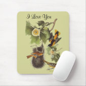 Liefde van jullie Audubon Birds Persoonlijke Mouse Muismat (Met muis)