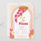 Liefde van jullie twee Pizza-feest Kaart (Voorkant)