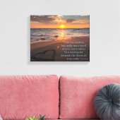 Liefde van Kahlil Gibran Canvas Afdruk (Insitu (Woonkamer))