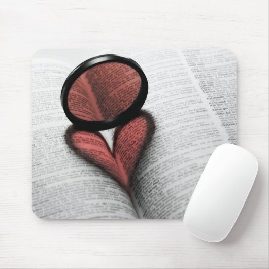 Liefde van lezen muismat (Met muis)