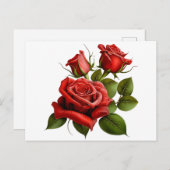 Liefde van liefde en vriendschap feestdagenkaart (Voorkant / Achterkant)