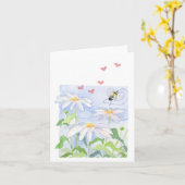 Liefde van Madeliefjes - de Kaart van de Nota (Gele Bloem)