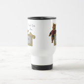 Liefde van mam Beer Gepersonaliseerde foto reismol Reisbeker (Center)