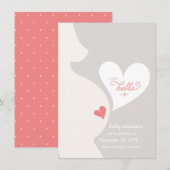 Liefde van mama's triomfantelijke aankondiging (Voorkant / Achterkant)