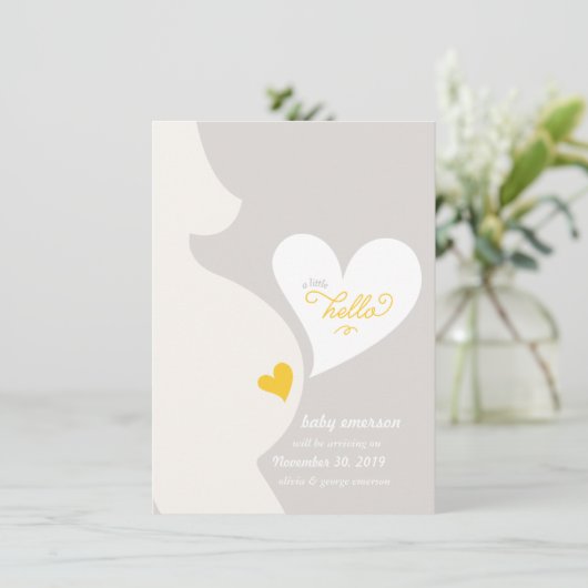 Liefde van mama's triomfantelijke aankondiging (Staand voorkant)