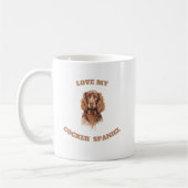 Liefde van mijn Cocker Spaniel Koffiemok (Links)