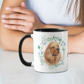 Liefde van mijn Cocker Spaniel Wreath Coffee Mok