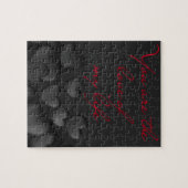 Liefde van mijn leven Valentijnse Jigzaag Puzzle Legpuzzel (Horizontaal)