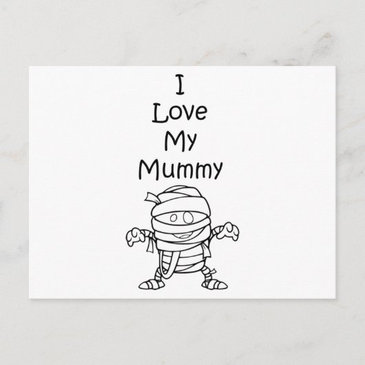 Liefde van mijn mama Joyful Creaties Briefkaart (Voorkant)