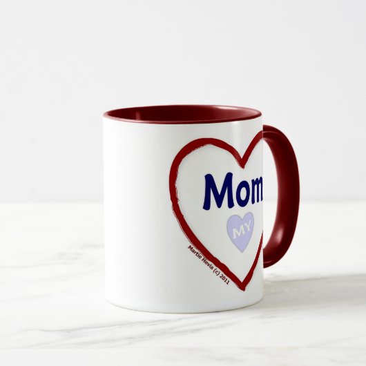 Liefde van mijn moeder mok (Voorkant rechts)