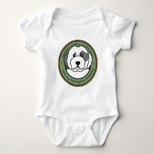 Liefde van mijn oude Engelse Sheepdog Romper