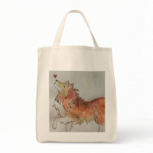 Liefde van mijn Tas voor winkelen in Collie
