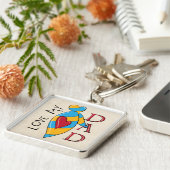 Liefde van mijn vader Sleutelhanger (Zijkant)