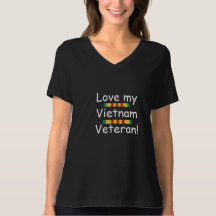 Liefde van mijn Vietnam Veteraan T-Shirt
