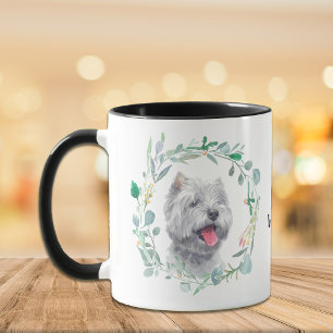 Liefde van mijn Westie Wreath Coffee Mok