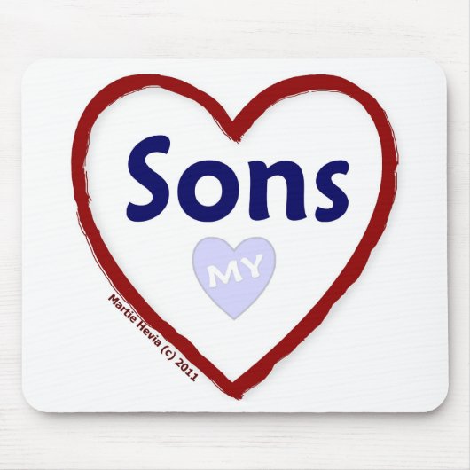 Liefde van mijn zons muismat (Voorkant)