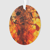 Liefde van muziek - Musical Notes Ceramic Ornament (voorkant)