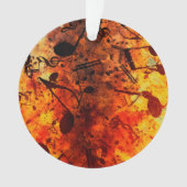 Liefde van muziek - Musical Notes Ceramic Ornament (voorkant)