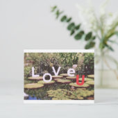 Liefde van Natuur Briefkaart (Staand voorkant)