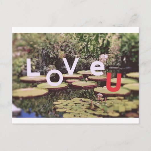 Liefde van Natuur Briefkaart (Voorkant)